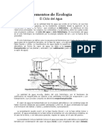 Elementos de Ecología_CICLO DEL AGUA