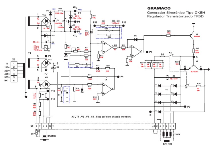 Avr Gramaco Diagrama PDF | PDF