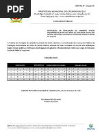 Gabarito Provisório Corrigido