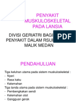 K - 26 Penyakit Muskuloskeletal Pada LANSIA (Ilmu Penyakit Dalam)