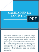 Calidad en la logística