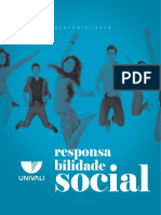 Balanço Social Univali - 2016