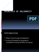 Principle of Solidarity