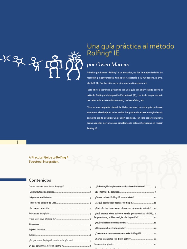 Metodo Rolfing Libro | PDF | Masaje | Estrés (biología)