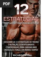 12 Estrategias Para Ganhar Mais Musculo e Forca
