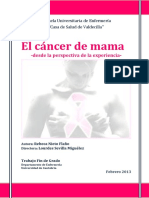 Cáncer mama experiencia