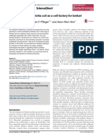 ReReassessing Escherichia Coli As A Cell Factory For Biofuel