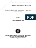 Modul 4-Pengambilan Keputusan Berbasis Indeks Kinerja