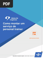 Como Montar Um Serviço de Personal Trainer
