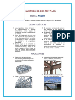 Aplicaciones de Los Metales