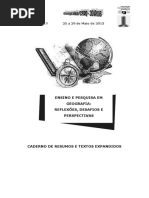 Semana de Geografia _2013