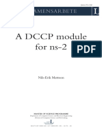 DCCP For Ns2