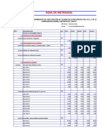 Metrados Cerco Perimetrico