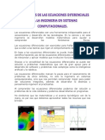 Aplicaciones de Las Ecuaciones Diferenciales para La Ingenieria en Sistemas Computacionales