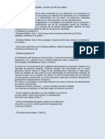 Tipos de Insulinas y Normas de Uso