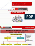 Presentacin Reasignacion Profesores Ley N29944