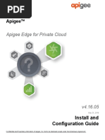 ApigeeEdgePrivateCloud Install Config Guide v3