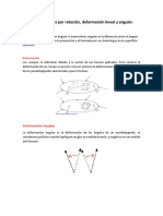 3.4. Deformaciones Por Rotación, Deformación