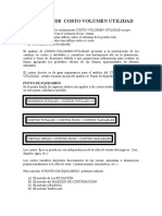 Analisis de Cvu-Punto de Equilibrio