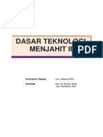 Dasar Teknologi Menjahit 2 PDF