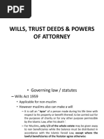 124537_lecture 5 Wills, Trust Deeds & Powers of Attorney