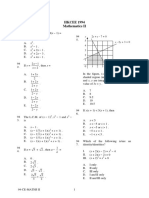 1994 Mathematics Paper2