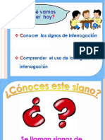 Signos de Interrogación