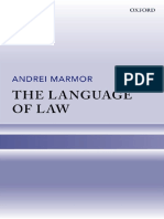 Andrei Marmor The Language of Law