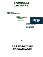 Las Formulas Polinomicas