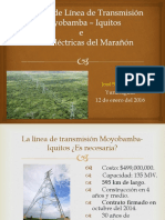 PUCP Línea de Transmisión Moyobamba - Iquitos
