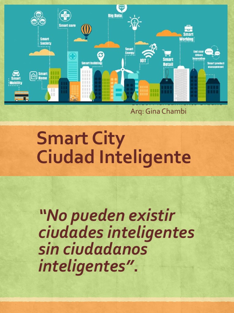 Smart City | PDF | Red inteligente | Ciencia y Tecnología