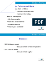 Engine Performance Criteria: Wärtsilä Training Wärtsilä Training