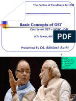 Basic Concepts of GST CA Akhilesh Rathi