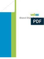 WebEx Style Guide