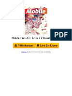 Mobile 1 Niv.a1 - Livre + CD Audio + DVD-2278076558