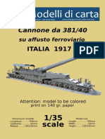 Italian Railway Gun