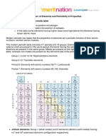 Classification of Elements and Periodicity in Properties