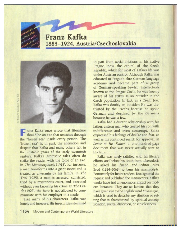 The Metamorphosis Text | PDF