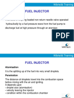 Fuel Injector: Wärtsilä Training Wärtsilä Training