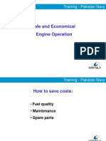 Safe and Economical Engine Operation: Wärtsilä Training Training - Pakistan Navy