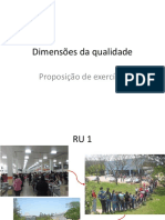 Dimensões da Qualidade no RU 2