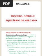 Aula 3 Micro 1 (Unidade 2) - Procura, Oferta e Equilibrio