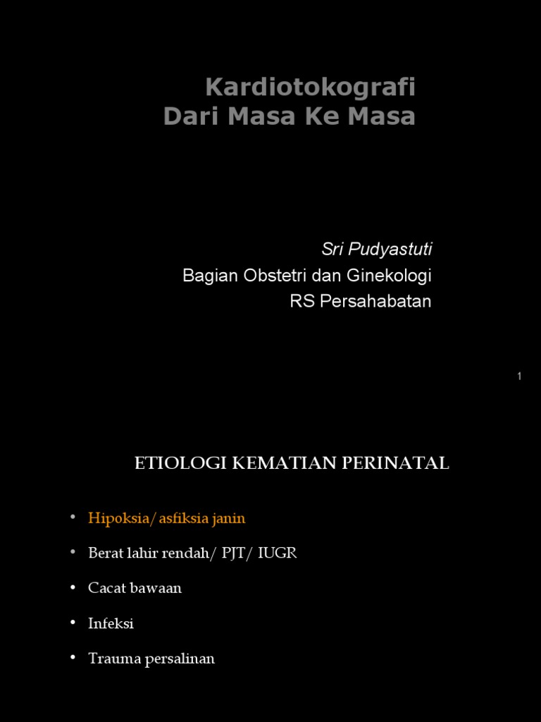 CTG Dr. Sri | PDF
