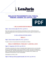 Reglas de Procedimiento Civil PR