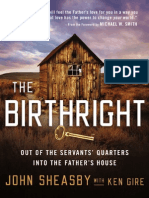 The Birthright by John Sheasby With Ken Gire, Excerpt