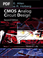 Download CMOS Analog Circuit Design Allen Holberg 3 by subhasankarpanda SN35297320 doc pdf