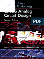 CMOS Analog Circuit Design Allen Holberg 3