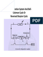 Bel-Coleman Cycle For Aircraft