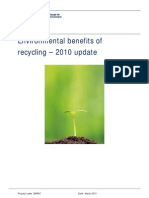 Environmental Benefits of Recycling