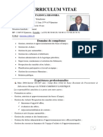 Curriculum Vitae Passoua Rigomba